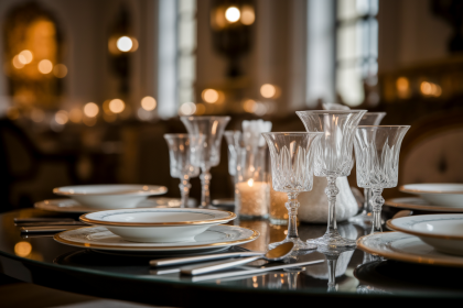 Comment présenter une table de fête de manière élégante pour un dîner gastronomique ?